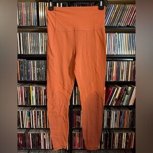 Athleta Burnt Orange 7/8 XS Leggings